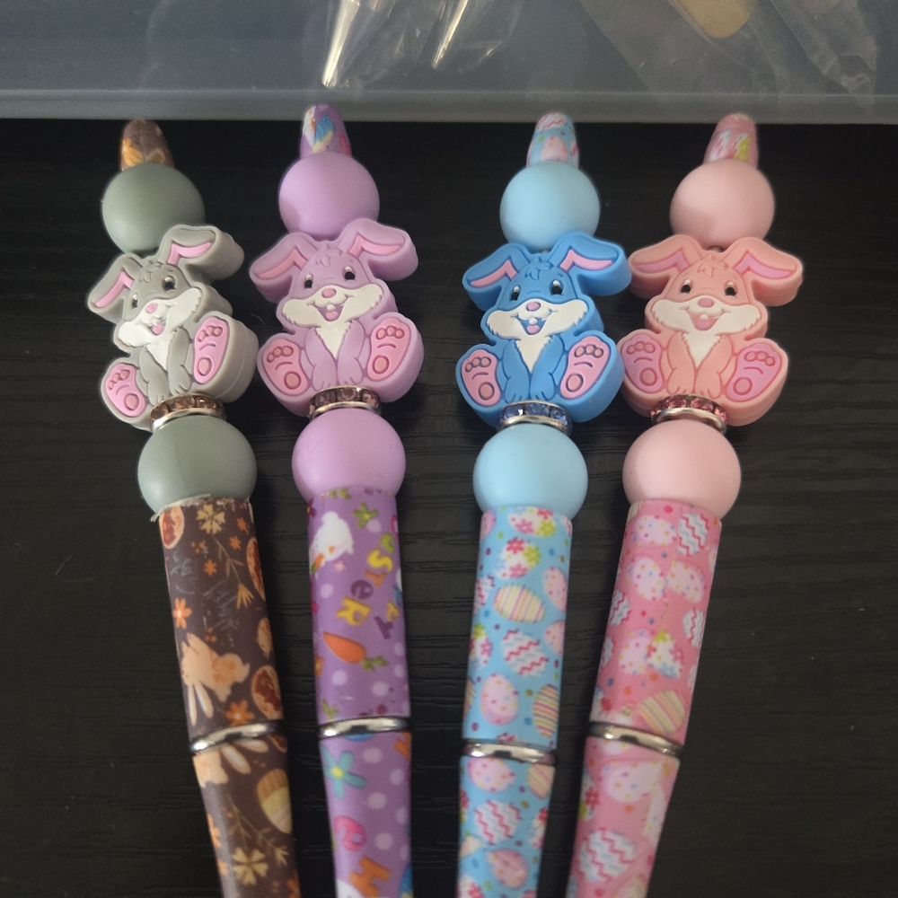 Beaded pens